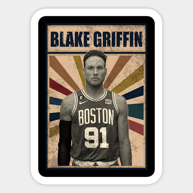 Boston Celtics Blake Griffin Sticker by RobinaultCoils